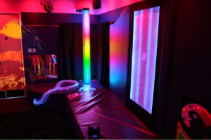 Dark Room - Sensory Room at Blackmarston School