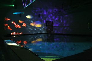 All sensory items can be controlled from within the sensory pool