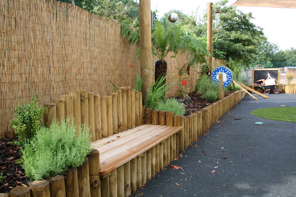 Completed sensory garden by www.senteq.co.uk