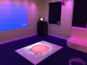 Interactive Projection Floor in a Sensory Room