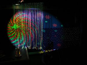 Sensory Dark Room for Visual Assessment