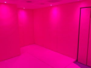 Sensory Lighting in a Sensory Serenity Calming Room