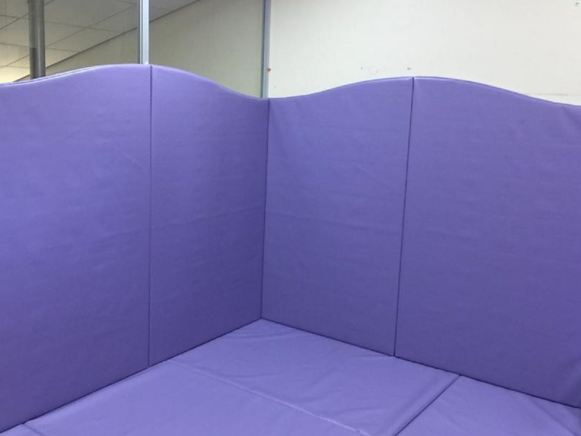 Wall and Floor Padding in a School Sensory Technology Ltd