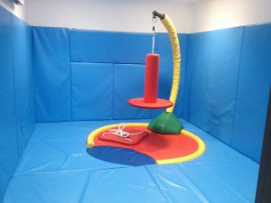 Sensory Swing With Wall and Floor Padding