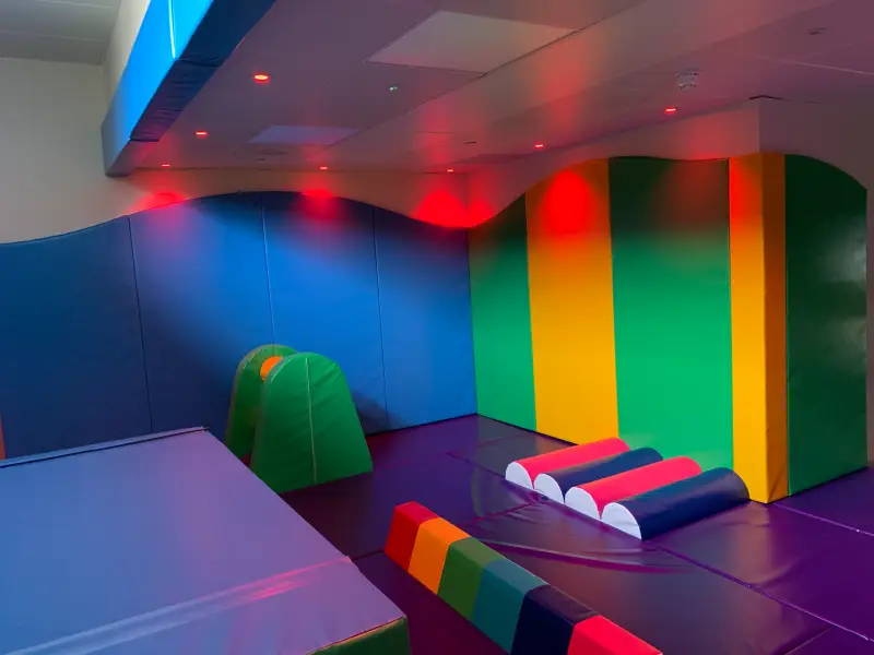 Soft Play Room with Interactive Lighting