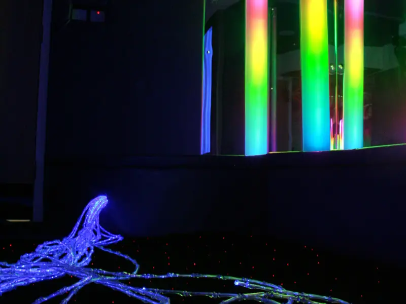 Sensory Dark Room UV Fibre Optic Harness and Borealis