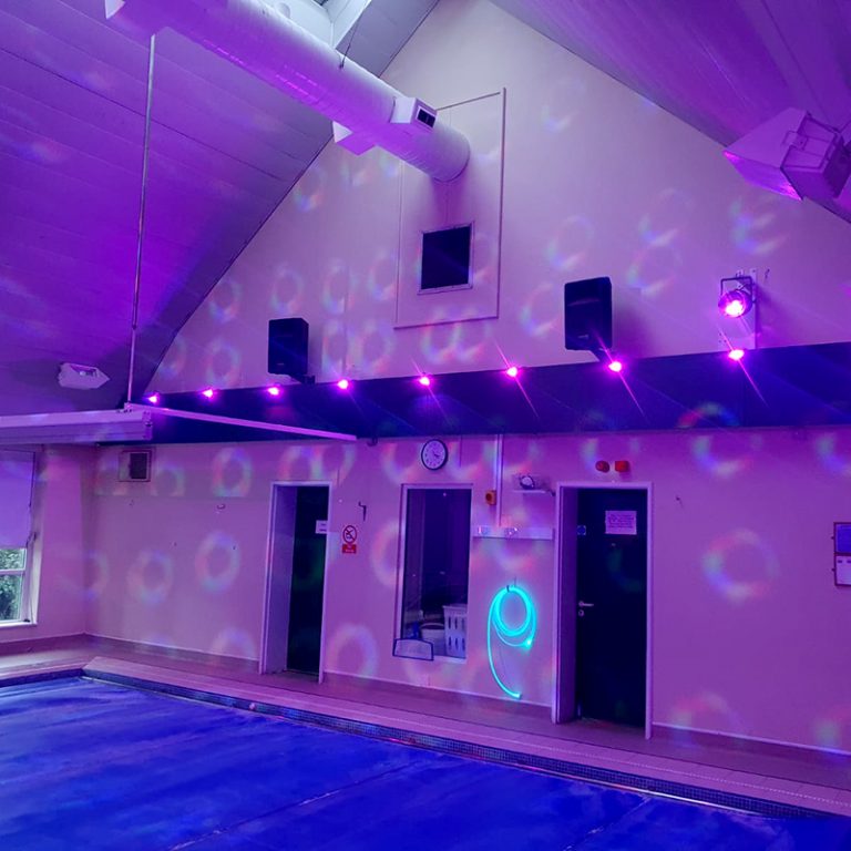 Mood Lighting in Hydrotherapy Pool