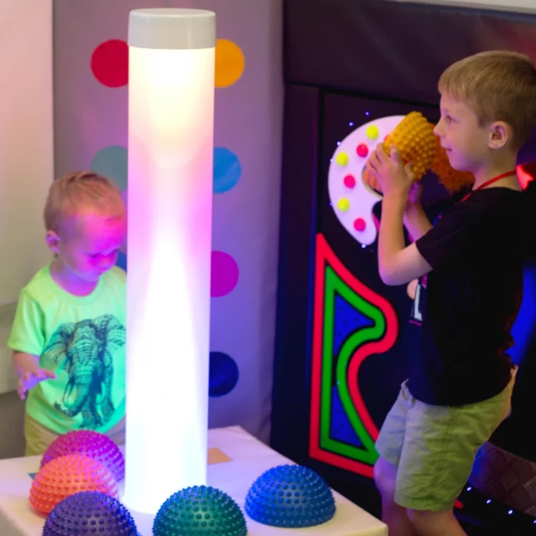 Interactive Borealis Tube at Enfield Town Library Sensory Room