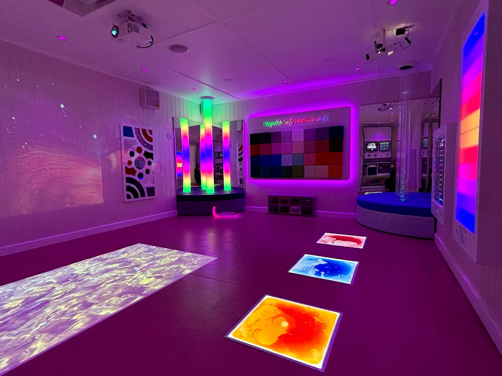 Sensory Technology in Partnership with Cabins for Schools: Creating Bespoke Modular Sensory Rooms