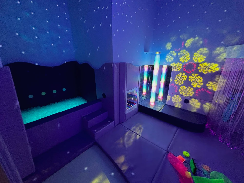 Fully Interactive Sensory Room At Maple View School in Derby