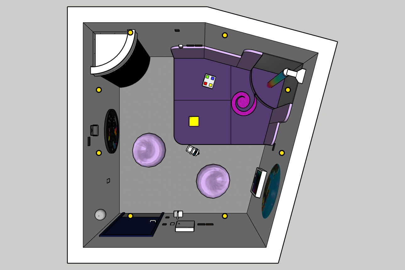 Bespoke Sensory Room Design For Grange University Hospital By Sensory Technology Ltd