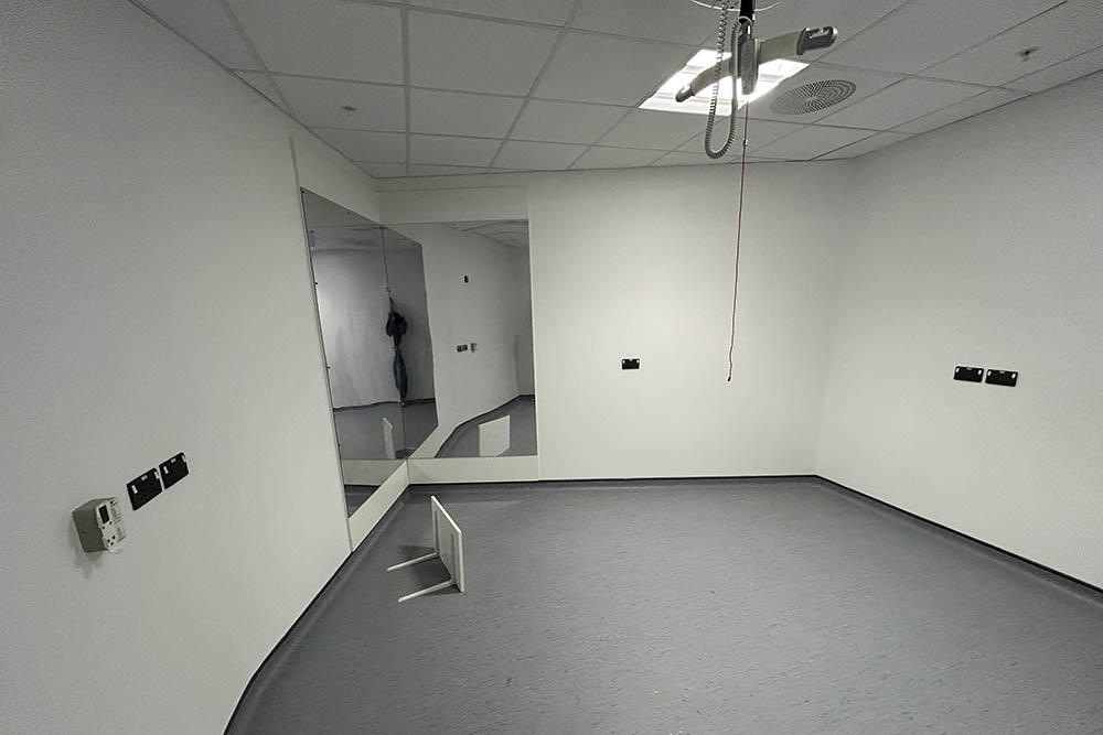 Pre-Installation of Sensory Room At Grange University Hospital