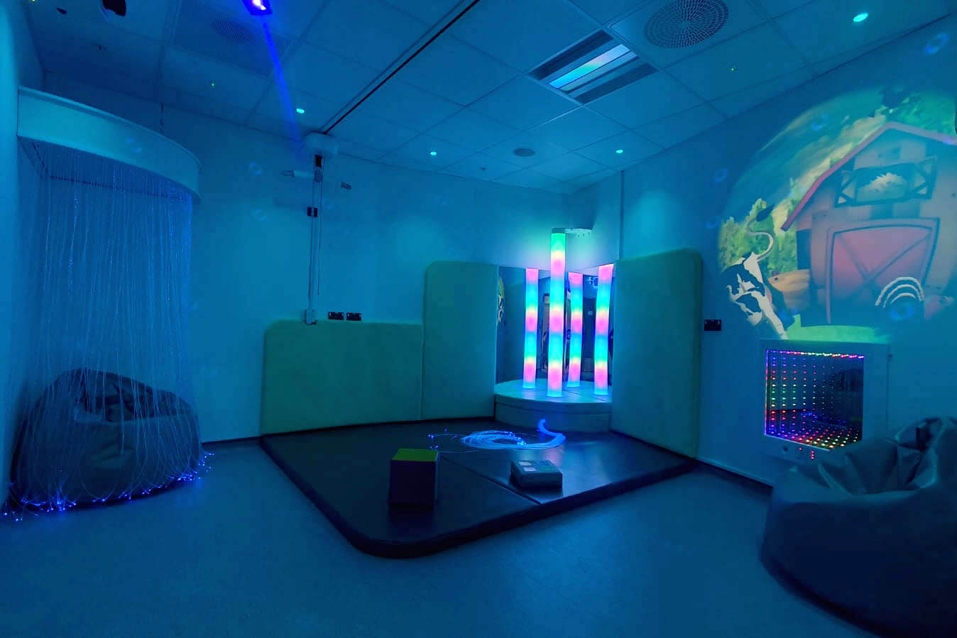 Grange University Hospital Multi Sensory Room in Wales