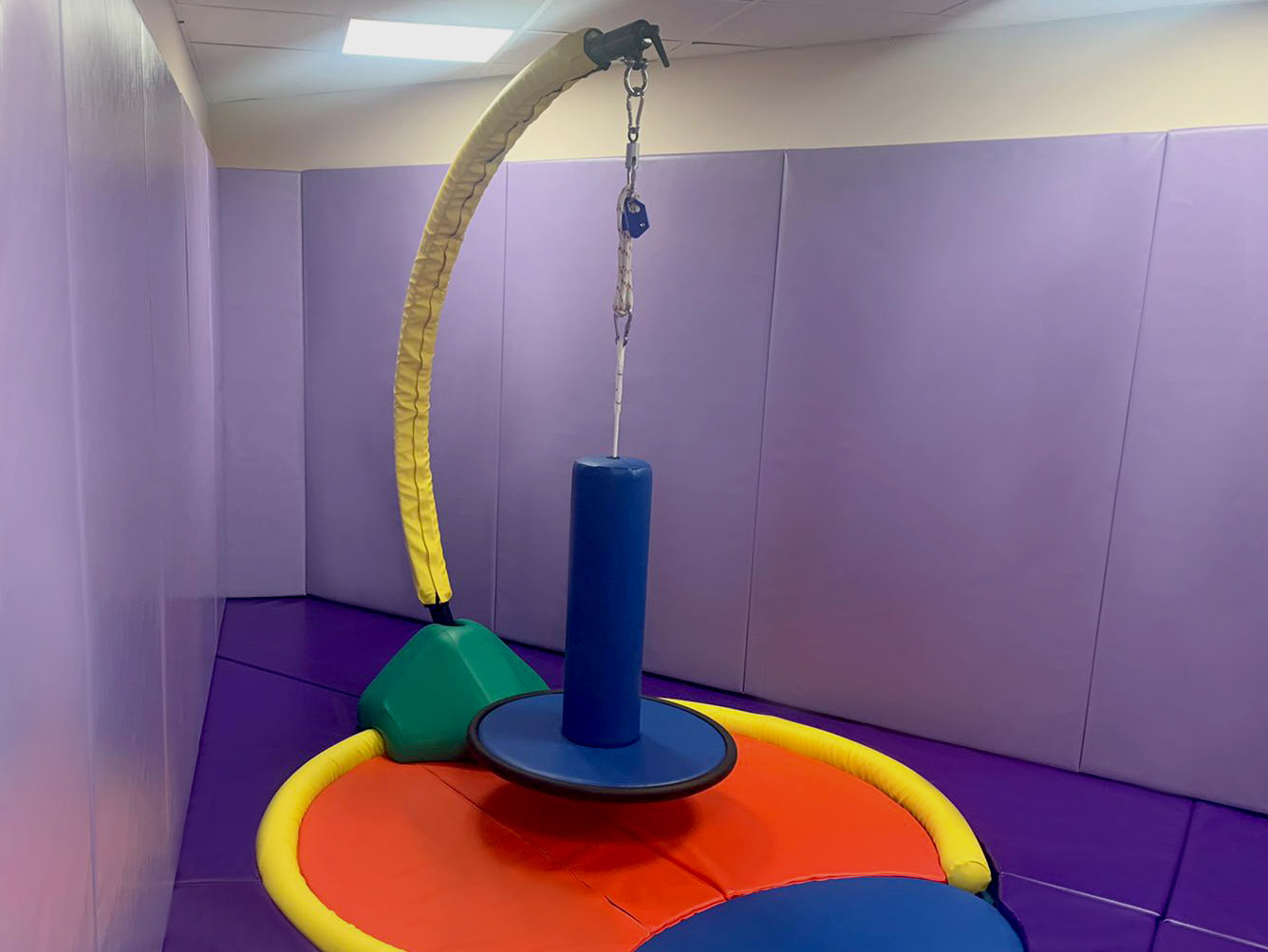 Sensory Integration Swing For Occupational Therapy and Sensory Regulation.