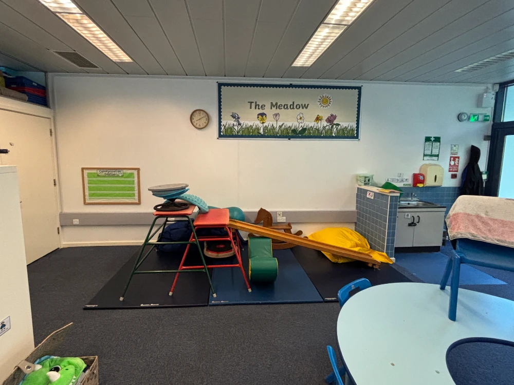 School Classroom Prior To Sensory Room Installation