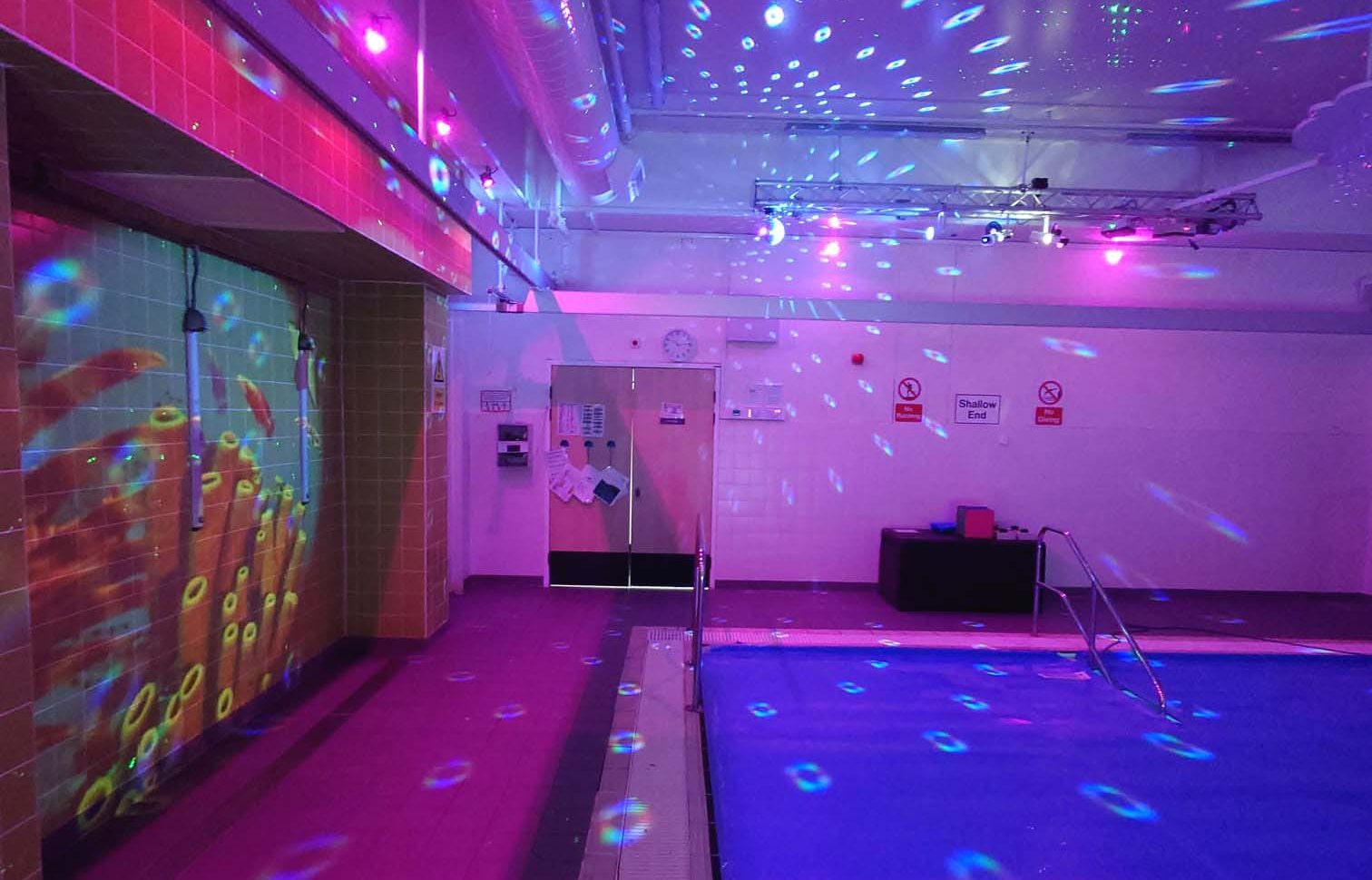 Hydrotherapy Pool Sensory Installation At SEND School