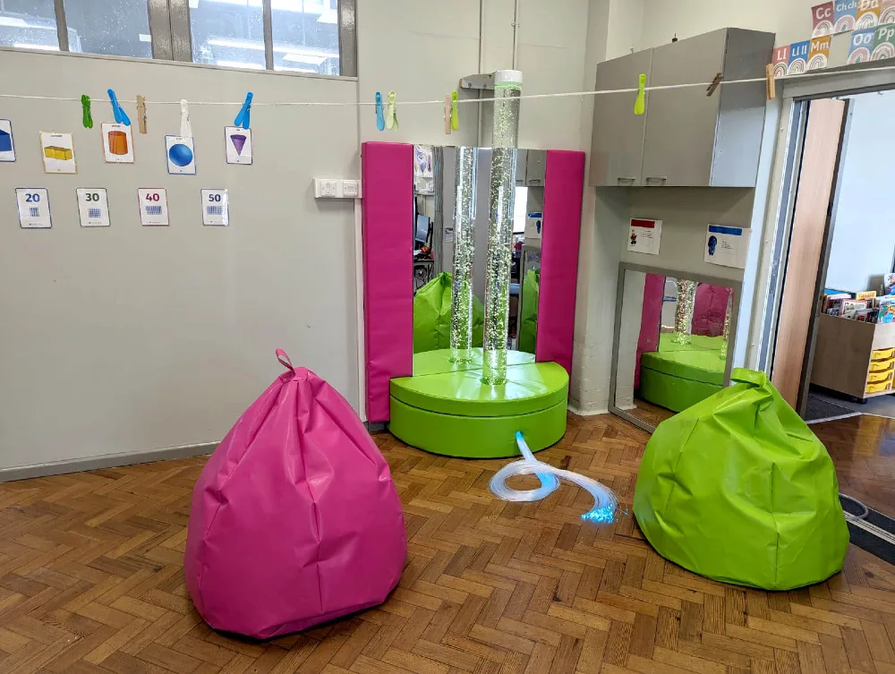 Sensory classrooms designed for autism, ADHD and sensory processing support within schools