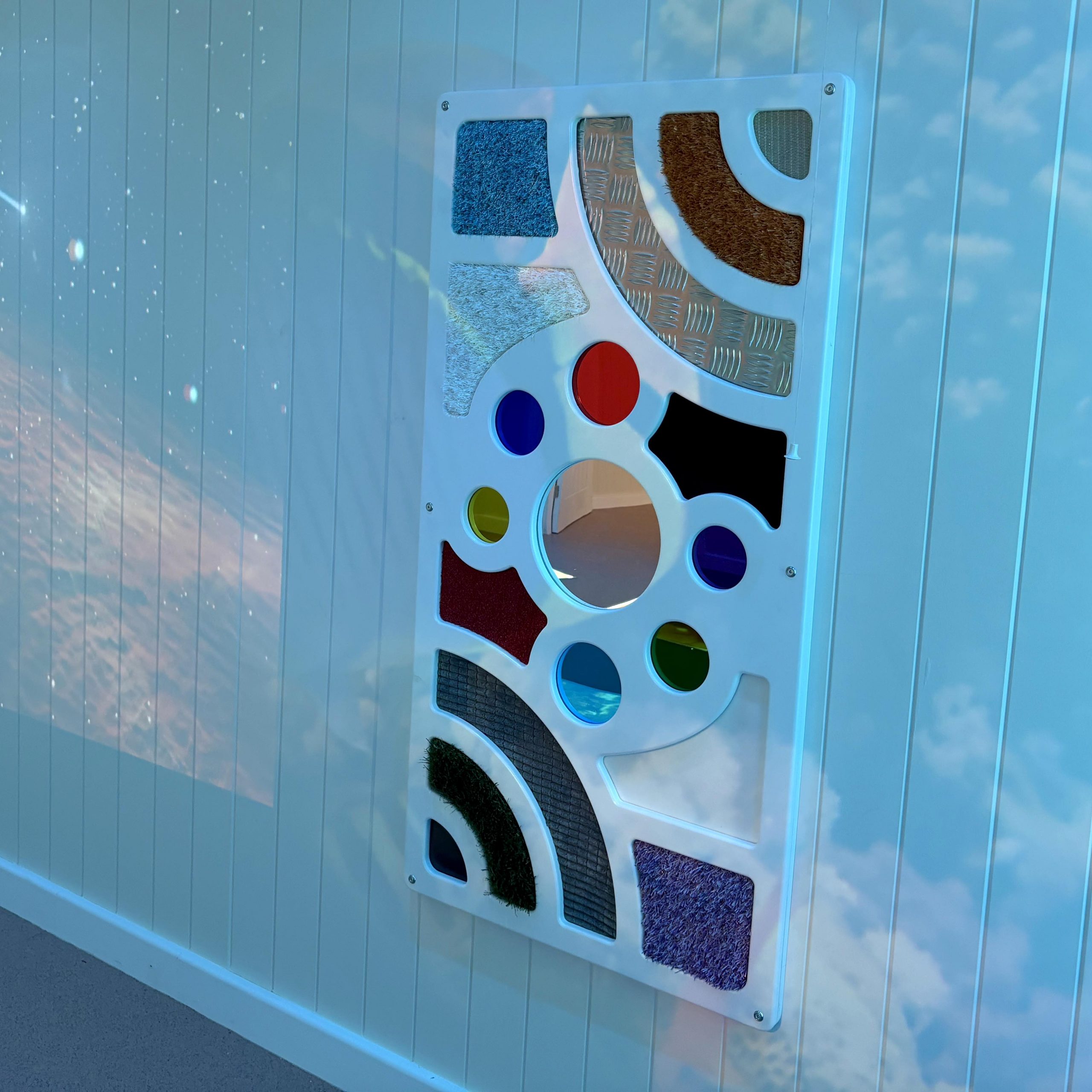 Interactive Wall Mounted Tactile Panel For Sensory Play and Sensory Development