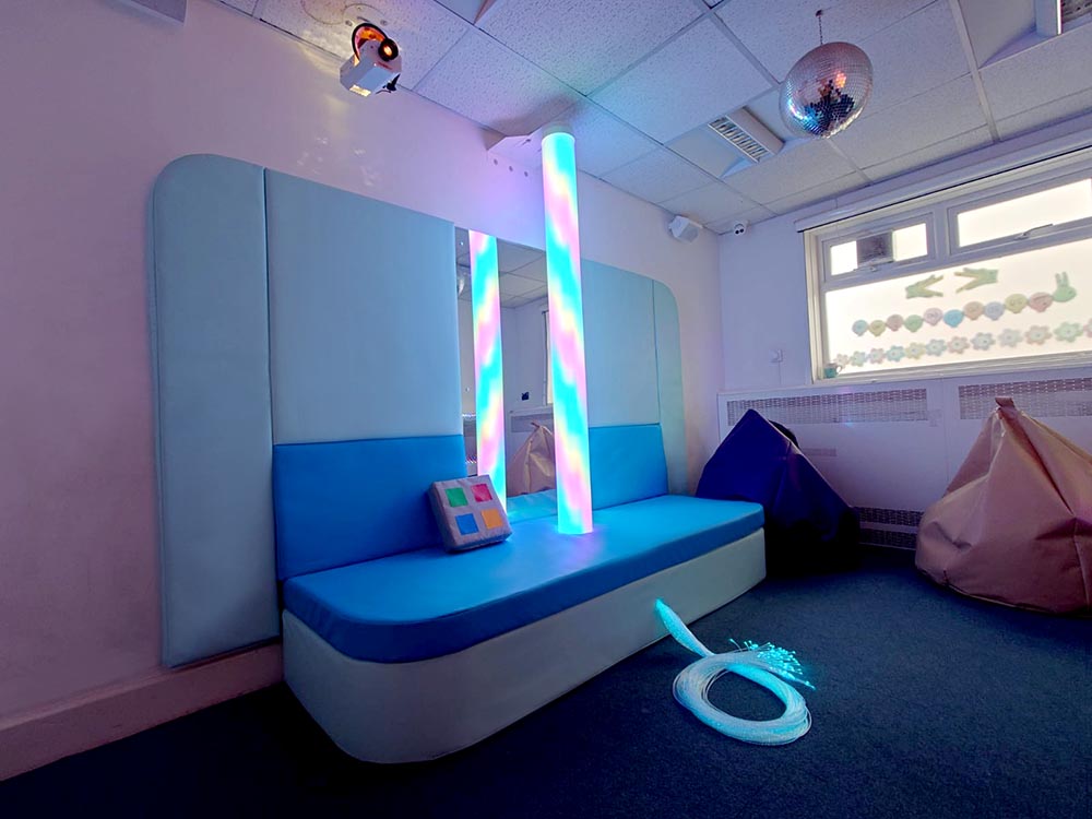 Sensory rooms for mental health in schools, healthcare and social care settings