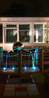 Sensory gardens at night