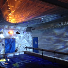 Sensory Pool With Ceiling Projection
